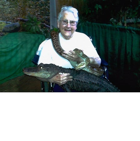 SQ PM grandma and snake and gater